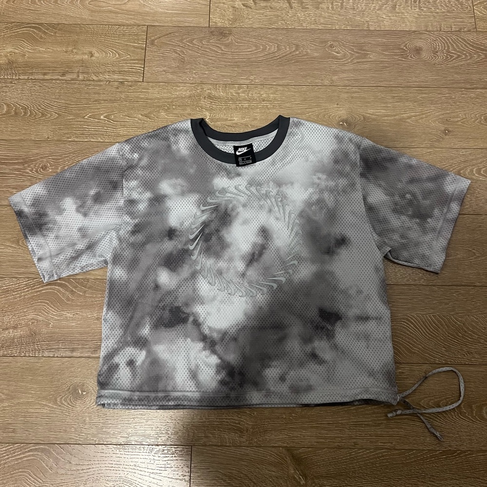 Nike Sportswear Smoke Grey Icon Clash Mesh Top Jersey